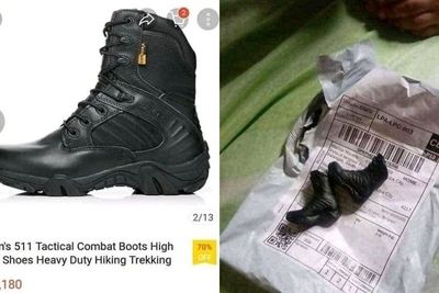 Viral Pelanggan Beli Sepatu Online, Tapi yang Datang Malah Sepatu Mainan Ukuran Mini