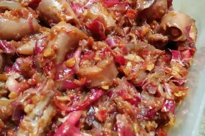 Resep Sambal Cumi Asin Kecombrang