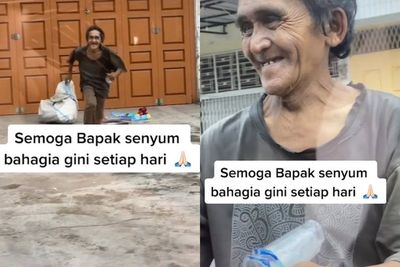 Video Senyuman Seorang Bapak yang Sangat Tulus Viral, Dinilai Berikan Positive Vibes