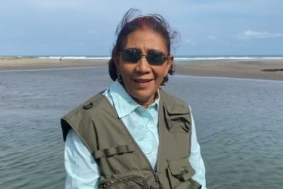 Sungai Bengawan Solo Tercemar Limbah Tekstil, Susi Pudjiastuti Menangis & Lapor ke Gibran