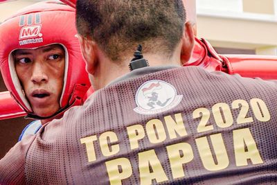 FOTO: Latihan Atlet Muay Thai Papua