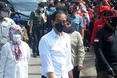 FOTO: Presiden Jokowi Tinjau Vaksinasi COVID-19 di Klaten