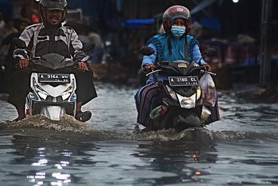 FOTO: Banjir Akibat Saluran Drainase Buruk di Serang