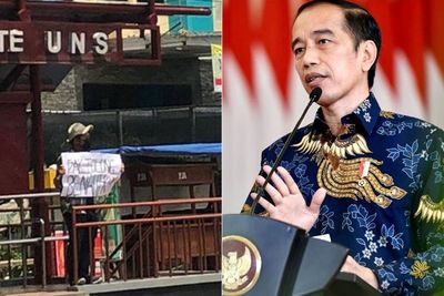 Penangkapan Mahasiswa yang Bentangkan Poster Kritik di UNS Dinilai Rugikan Citra Jokowi
