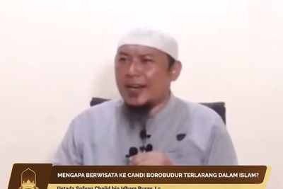 Sosok Ustaz Sofyan Chalid yang Haramkan Wisata ke Borobudur, Sebut Menyanyi Juga Haram