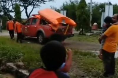 Asyik Berenang Bareng Teman, Bocah 11 Tahun Hanyut Terbawa Arus Sungai Banjaragung Serang