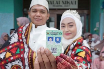 Sepanjang 2021, Sebanyak 27.910 Pasangan Menikah di Aceh