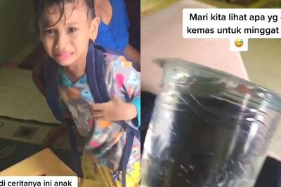 Tak Terima Dimarahi Ibu, Anak Kecil Ini Mau Minggat dari Rumah, Bawa Barang Tak Terduga