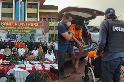 Ini Lokasi Penangkapan Perampok Toko Emas Medan, Hasil Rampokan Disimpan di Belakang Rumah