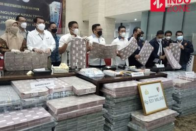 Uang Rp531 M Hasil TPPU Obat Ilegal Disita Bareskrim Polri