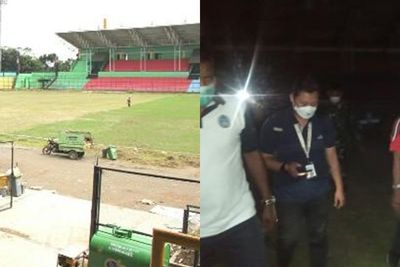 Proses Verifikasi Stadion Teladan Berlangsung Gelap Gulita, Ternyata Ini Penyebabnya