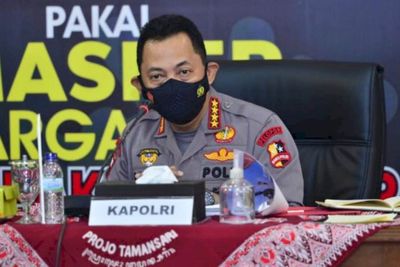 Soroti Insiden Saat Kunker Presiden Jokowi, Kapolri Minta Jajarannya Bersikap Humanis