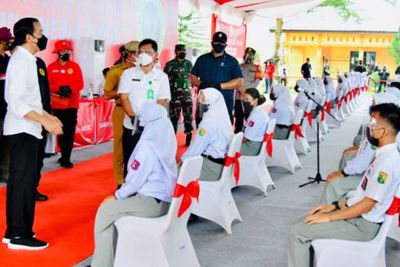 Ngobrol ke Presiden, Pelajar Ngaku Gembira Bisa Kembali Belajar Tatap Muka