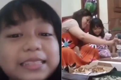 Viral Anak Ngevlog Kegirangan saat Ayahnya Bawa Pizza dari Customer, Netizen Ikut Bahagia