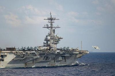 TNI AL Benarkan Soal Kapal Induk AS Sering Melintasi Laut Natuna Utara