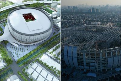 FOTO: Melihat Progres Pembangunan Jakarta International Stadium yang Capai 70 Persen