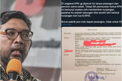 Giri Suprapdiono Ungkapkan 57 Pegawai KPK Dipecat Tanpa Pesangon dan Tunjangan