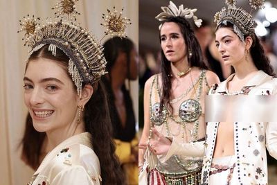 Headpiece Lorde di Acara MET Gala 2021 Viral, Dikatakan Mirip dengan Siger Sunda!