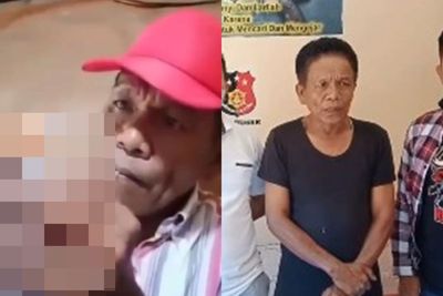 Apes! Kakek di Padang Sok-sokan Unggah Video Lagi Nyabu, Berujung Diciduk Polisi