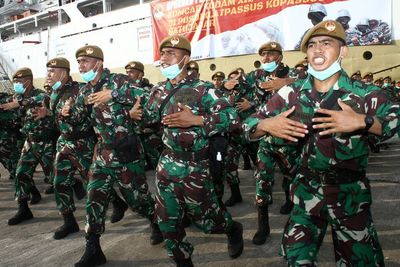 FOTO: Pemberangkatan Prajurit Komcad Kodam Tanjungpura