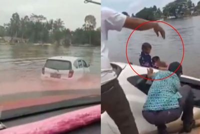 Video Detik-detik Mengerikan Mobil Masuk Sungai Konawe, 3 Penumpang Tewas Tenggelam