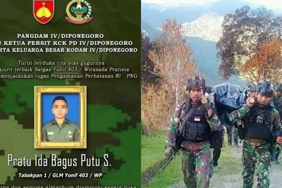 Teroris KKB Semakin Anarkis, 1 Prajurit TNI Gugur saat Evakuasi Suster Gabriella