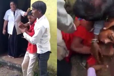 Pria Ini Ketakutan saat Akan Disuntik Vaksin, Harus Dibujuk Banyak Orang