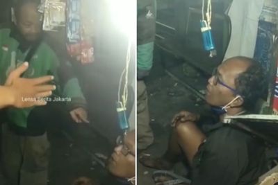Penebar Ranjau Paku di Gatot Subroto Jakarta Diamankan Ojol Sebelum Digiring Polisi
