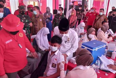 Gencar Laksanakan Vaksinasi di Sumut, Brigjen TNI Asep: Semangat Presiden, Semangat Kami