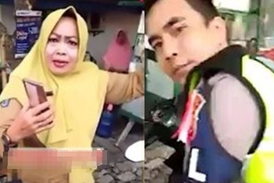 Saling Rekam Video dengan Polisi, Oknum ASN Bengkulu Tak Terima Ditilang
