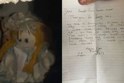 Serem! Pria Ini Temukan Boneka & Surat Mengerikan di Ruang Bawah Tangga Rumah Barunya