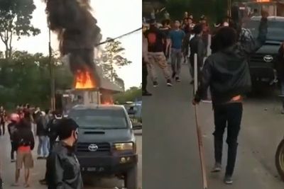 Detik-Detik Video Kericuhan Antar Dua Ormas di Cianjur, Satu Orang Tewas Mengenaskan