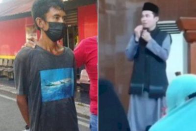 Sembuh dari Gangguan Jiwa, Penyerang Ustaz di Batam Jadi Tersangka!