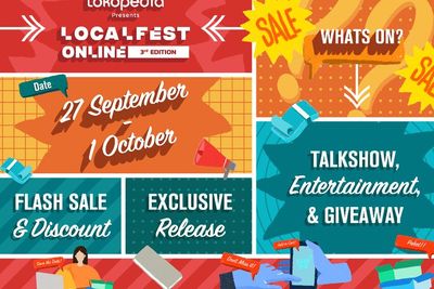 Kembali Hadir, LOCALFEST Online 3rd Edition pada 27 September - 1 Oktober 2021!