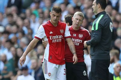 Granit Xhaka Jadi Tumbal Kemenangan Arsenal atas Tottenham Hotspur