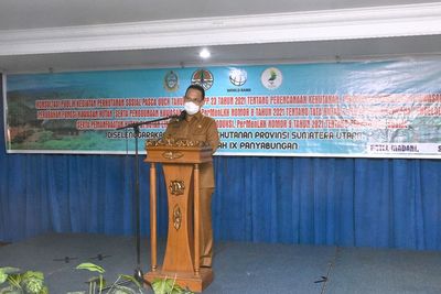 Percepat Pengelolaan Hutan di Sumut, Afifi: Setelah Terbit UU Cipta Kerja