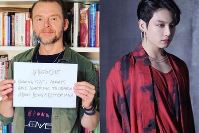 Ngaku ARMY, Simon Pegg Berharap Jin BTS Main di Sekuel Drama Korea Squid Game