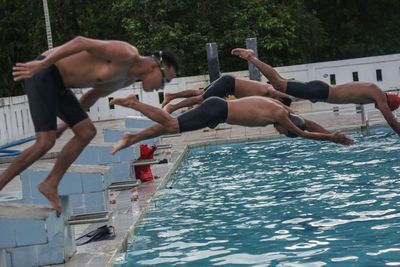 FOTO: Latihan Atlet Renang NPC Kalimantan Tengah