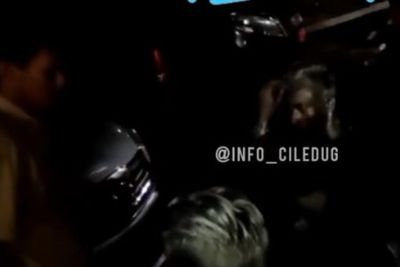 Kadinsos Tangsel Ngamuk dan Tendang Kotak Uang saat Beri Motivasi ke Manusia Silver