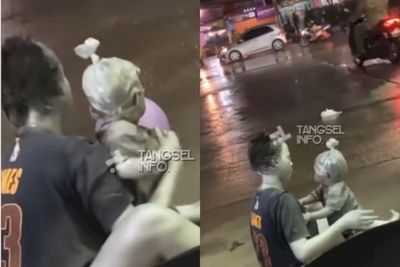 Viral Bayi 10 Bulan Jadi Manusia Silver di Tangerang Selatan, Kenali Bahayanya