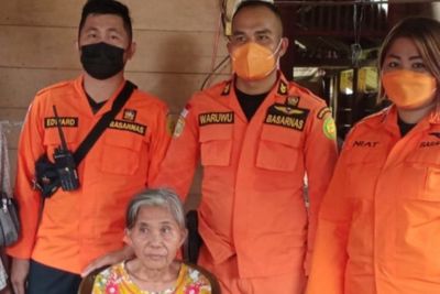 Dikira Terseret Arus Sungai, Wanita Lansia Ditemukan Selamat oleh Basarnas Nias
