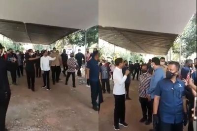 Detik-detik Presiden Jokowi Bertemu Ahok saat Melayat ke Rumah Mendiang Sabam Sirait