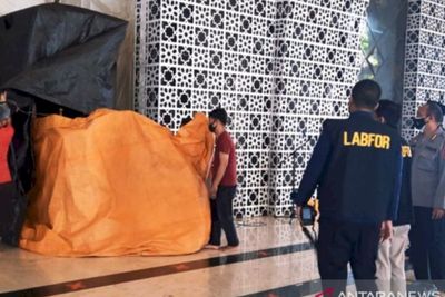 Polisi Tangkap 2 Rekan Tersangka Pembakar Mimbar Masjid Raya Makassar