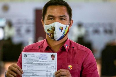Mantan Petinju Manny Pacquiao Resmi Calonkan Diri sebagai Presiden Filipina