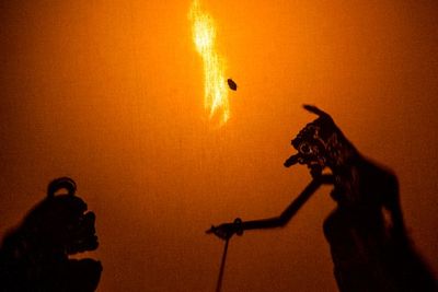 FOTO: Pertunjukan Wayang Sampir