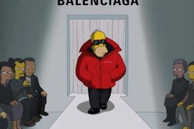 Unik, Balenciaga Gandeng The Simpsons untuk Rilis Koleksi Terbaru, Menjadi Model Brand!