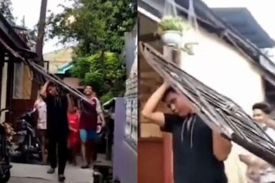 Viral, Maling Pagar di Medan Ini Diarak Warga Sambil Dinyanyikan Lagu Selamat Ulang Tahun