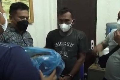 Nyamar Jadi Sales, Pria yang Bawa 17 Kg Ganja Dibekuk Polres Madina