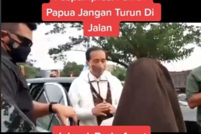 Jokowi Sampai Turun dari Mobil untuk Sapa Biarawati, Perempuan Ini Teriak Histeris