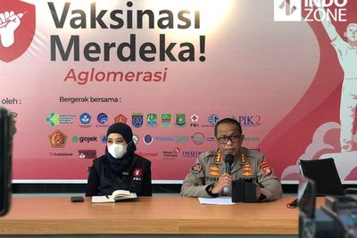 Vaksinasi Merdeka Aglomerasi DKI Diklaim Berhasil Sebar 61% Vaksin ke Warga